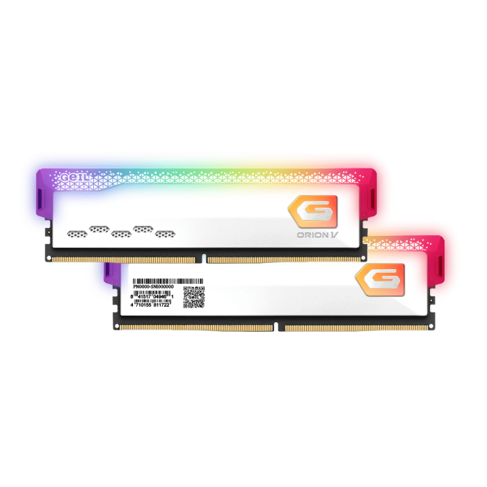 رم کامپیوتر DDR5 دو کاناله 5600 مگاهرتز CL38 گیل ORION V RGB ظرفیت 32 گیگابایت